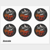 Maak uw eigen Magie | Halloween Ronde Sticker (Vel)