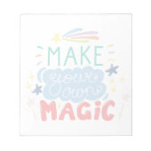 Maak uw eigen Magie Notitieblok (Voorkant)