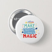 Maak uw eigen Magie Ronde Button 5,7 Cm (Voorkant /achterkant)