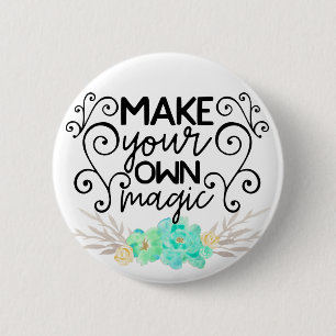 Maak uw eigen Magie Ronde Button 5,7 Cm