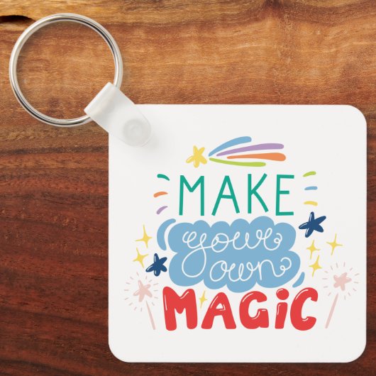 Maak uw eigen Magie Sleutelhanger (Voorkant)