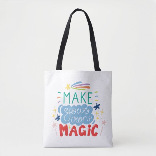 Maak uw eigen Magie Tote Bag (Voorkant)