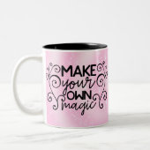 Maak uw eigen Magie Tweekleurige Koffiemok (Links)