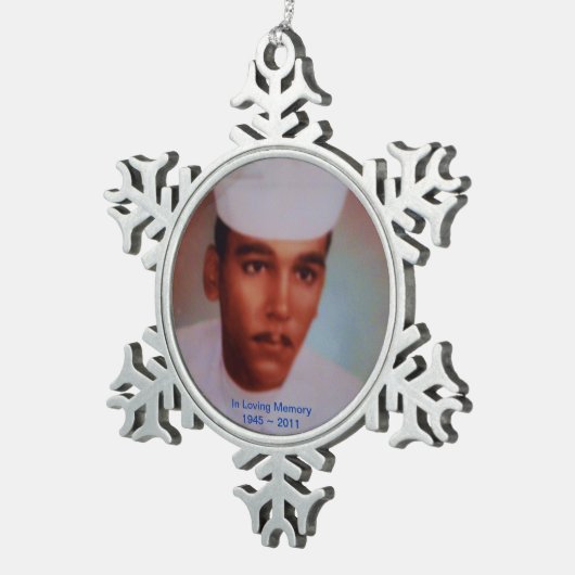 Maak uw eigen Memory Snowflake Ornament (Rechts)