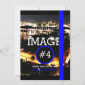 Maak uw eigen met 3 afbeeldingen en 9 tekstregels kaart (Achterkant)