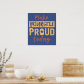 'Maak uw eigen model', aangepast poster (Keuken)