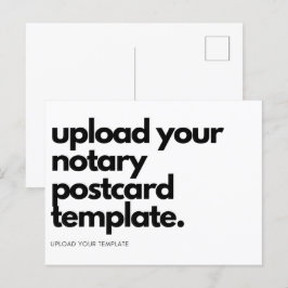 Maak uw eigen moderne, lege, vrijwillige openbare  briefkaart