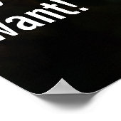 Maak uw eigen Motivatie aangepaste lippentekst Poster (Hoek)