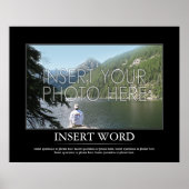 Maak uw eigen Motivatie Poster (Voorkant)