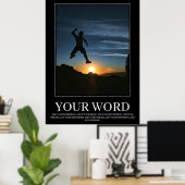 Maak uw eigen Motivatie Poster succes hike (Thuiskantoor)