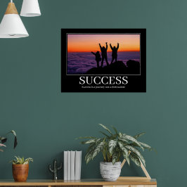 Maak uw eigen Motivatie Poster succes hike