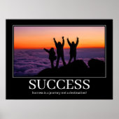 Maak uw eigen Motivatie Poster succes hike (Voorkant)