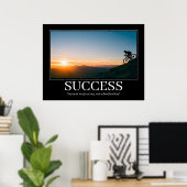 Maak uw eigen Motivatie Posters succesfiets (Thuiskantoor)