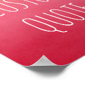 Maak uw eigen Motivatie prijsopgave Abstract Poster (Hoek)