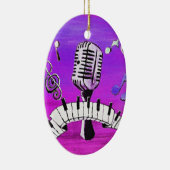 Maak uw eigen muziek keramisch ornament (Rechts)