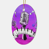 Maak uw eigen muziek keramisch ornament (Links)