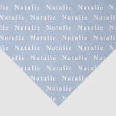 Maak Uw Eigen Naam Gepersonaliseerd Tissuepapier (Detail)