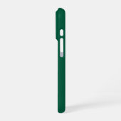 Maak uw eigen naam Monogram kalligrafie iPhone Hoesje (Linkerkant)