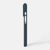 Maak uw eigen naam Monogram kalligrafie  iPhone Hoesje (Linkerkant)