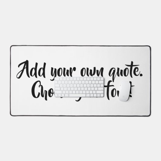 Maak uw eigen offerte gepersonaliseerd bureaumat (Keyboard & Muis)