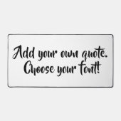 Maak uw eigen offerte gepersonaliseerd bureaumat (Voorkant)