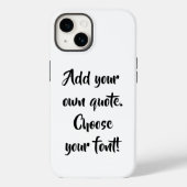 Maak uw eigen offerte gepersonaliseerd Case-Mate iPhone case (Achterkant)