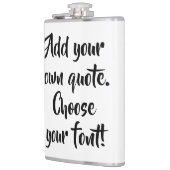 Maak uw eigen offerte gepersonaliseerd heupfles (Links)