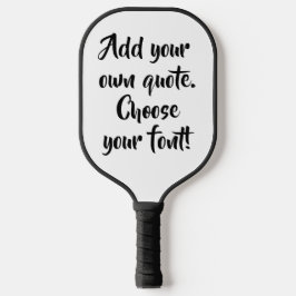 Maak uw eigen offerte gepersonaliseerd pickleball paddle