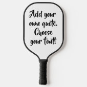Maak uw eigen offerte gepersonaliseerd pickleball paddle (Achterkant)