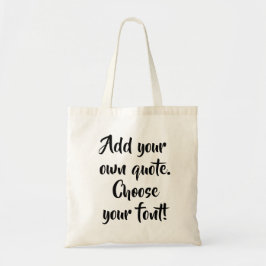 Maak uw eigen offerte gepersonaliseerd tote bag