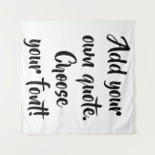 Maak uw eigen offerte gepersonaliseerd wandkleed (Voorkant (horizontaal))