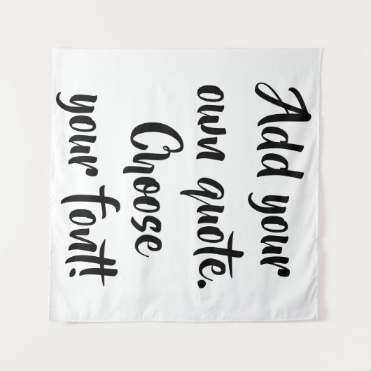 Maak uw eigen offerte gepersonaliseerd wandkleed (Voorkant (horizontaal))