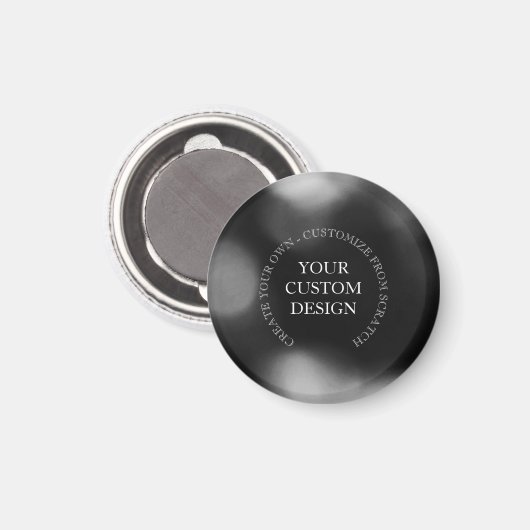 Maak uw eigen ontwerp/logo magneet (Voorkant / Achterkant)