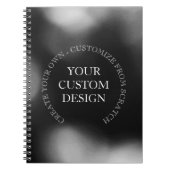 Maak uw eigen ontwerp/logo notitieboek (Voorkant)