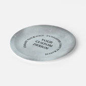 Maak Uw Eigen Ontwerp Papieren Bordje (Gekanteld)