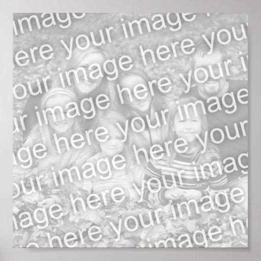 Maak uw eigen ontwerp-poster poster (Voorkant)