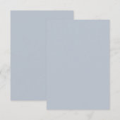 Maak Uw Eigen Ontwerp RSVP Kaartje (Voorkant / Achterkant)