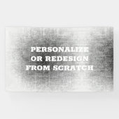 Maak Uw Eigen Ontwerp Spandoek (Horizontaal)