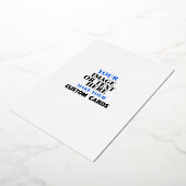 Maak uw eigen op maat gemaakte folie uitnodigingen (Gedraaid)