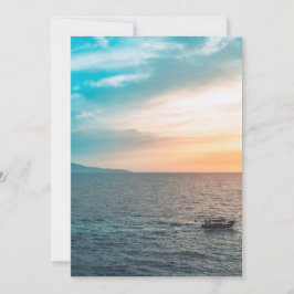Maak uw eigen op maat gemaakte foto plat vakantiek feestdagenkaart