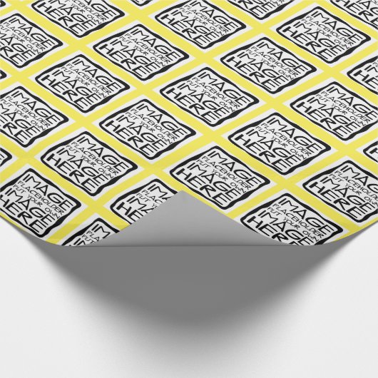 Maak uw eigen pakpapier (Hoek)