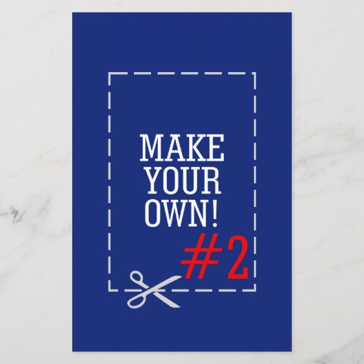 Maak uw eigen patroon in één stap gemakkelijk met  flyer (Achterkant)