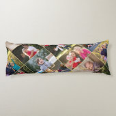 Maak Uw Eigen Persoonlijke 14 Foto Collage Chic Lichaamskussen (Achterkant)