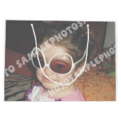 Maak uw eigen persoonlijke foto groot cadeauzakje (Achterkant)