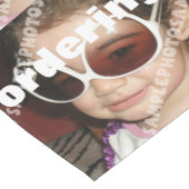 Maak uw eigen persoonlijke foto korte tafelloper (Hoek)