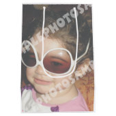 Maak uw eigen persoonlijke foto medium cadeauzakje (Achterkant)