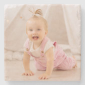 Maak uw eigen, persoonlijke foto stenen onderzetter (Voorkant)