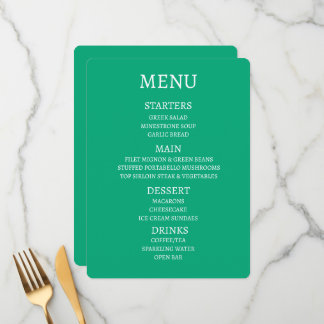 Maak Uw Eigen Persoonlijke Menu