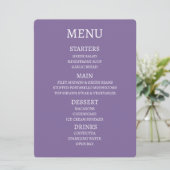 Maak Uw Eigen Persoonlijke Menu (Staand voorkant)
