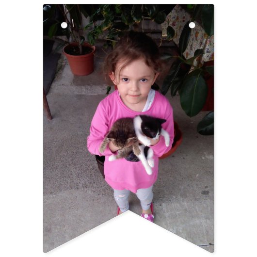 Maak uw eigen persoonlijke persoonlijke foto-templ vlaggetjes (Tweede vlag)